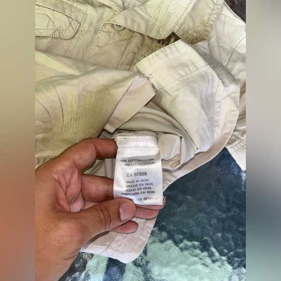 Mexx | dirty look short sleeve button down shirt | size 24m - Picture 3 of 4